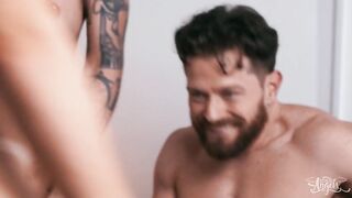 Blonde Shemale Fucks Hot Dirty Couple