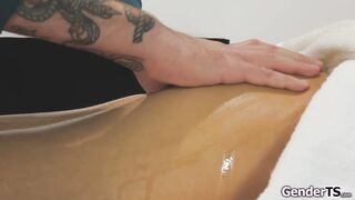 That massage makes my shemale dick hard