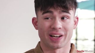 Milf bffs taking turns fucking teen dude