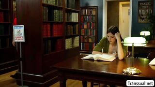 Fuck my butthole silently were in library