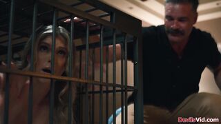 Submissive wife shares guy with neighbor