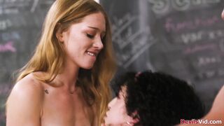 Teacher fucking his lesbian teen student