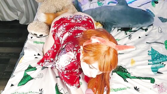 Molly Red Wolf Blowjob 2