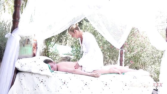 Mature Blonde Fucking Massage