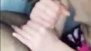 Amateur bj and cum swallow