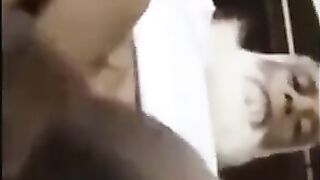 old Arab playing with her dick