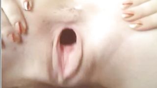 Sehr große Pussy klaffen