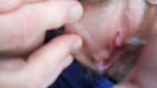 girl parts panties for fuck play and cum