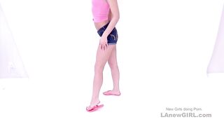 Blonde Beauty wishes to suck big cock at audition