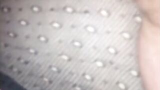 Barebacking married guy in pantyhose and panties