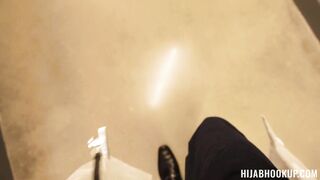 Creampie big tits hijab girl for giving her energy while she fasting